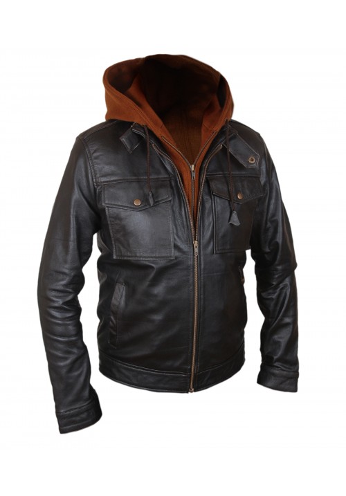 Men's Bucky Removable Hoodie Jacket